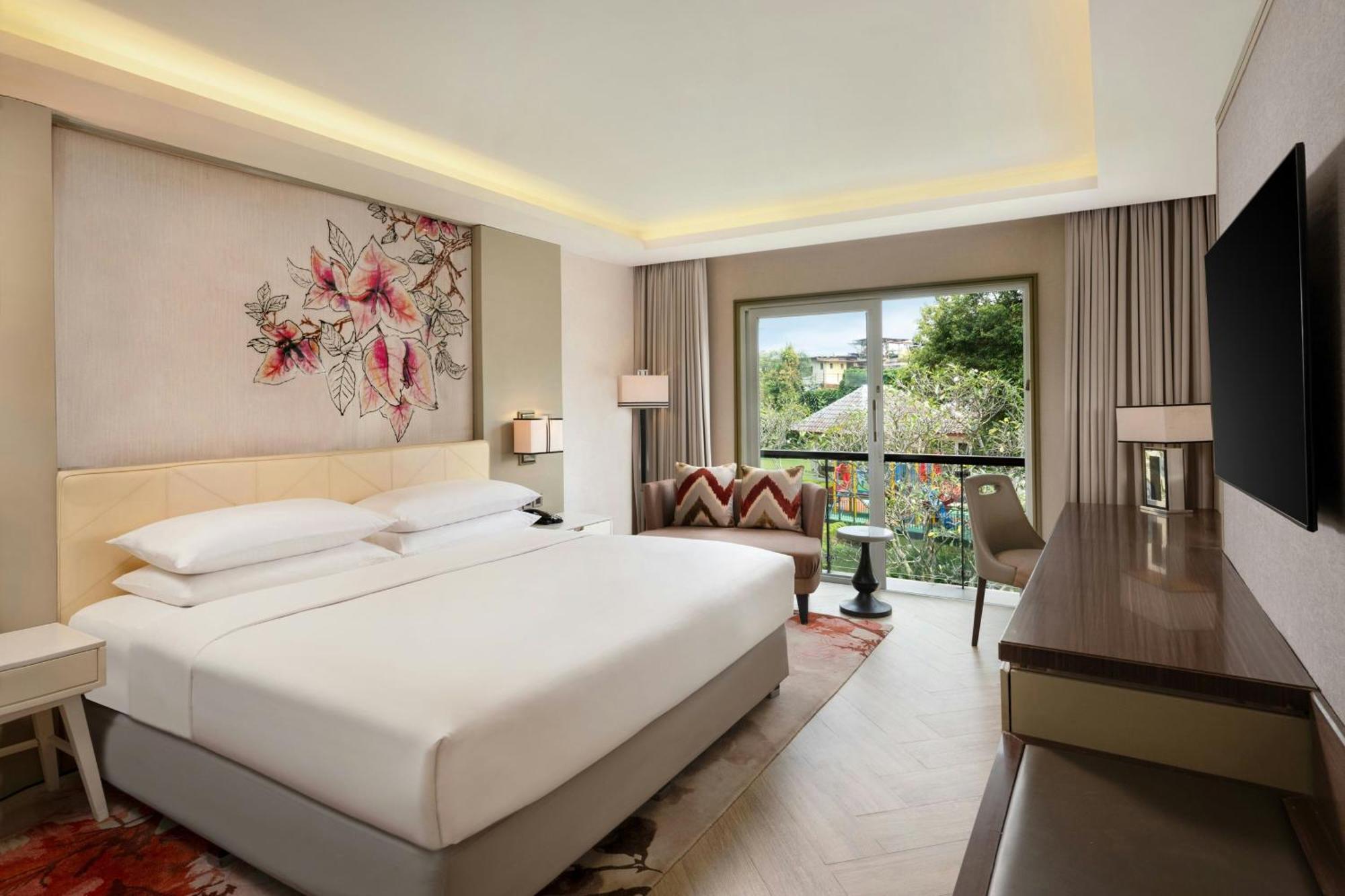 Sheraton Bandung Hotel & Towers Exterior foto